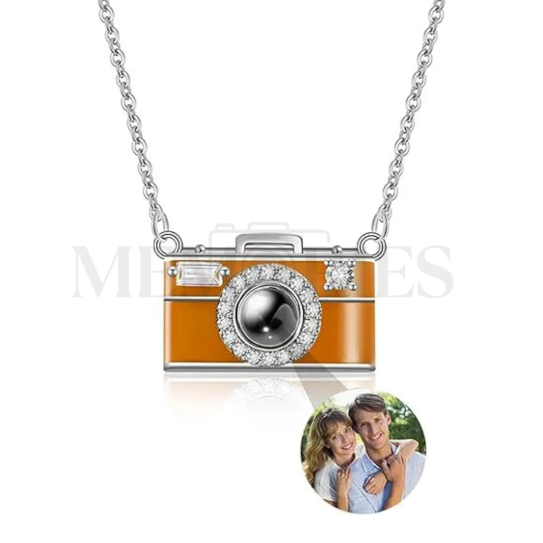 Collar cámara con proyección de foto personalizada